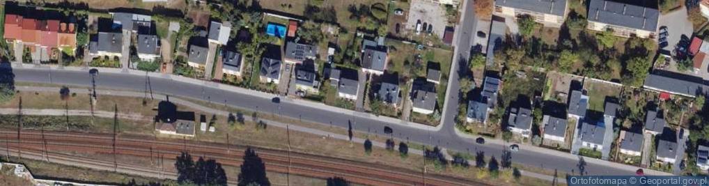Zdjęcie satelitarne Długa ul.