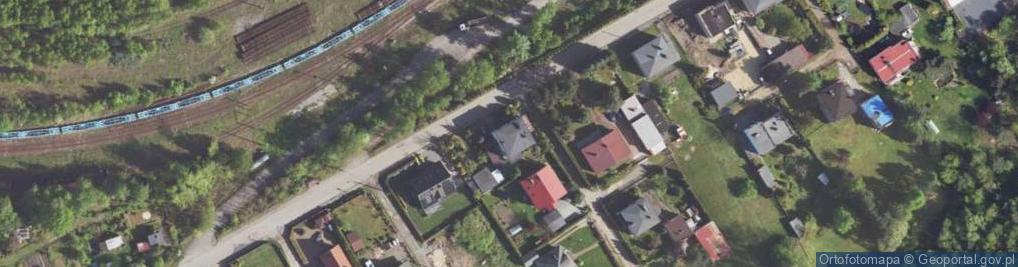 Zdjęcie satelitarne Długa ul.