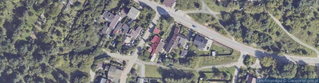 Zdjęcie satelitarne Długa ul.