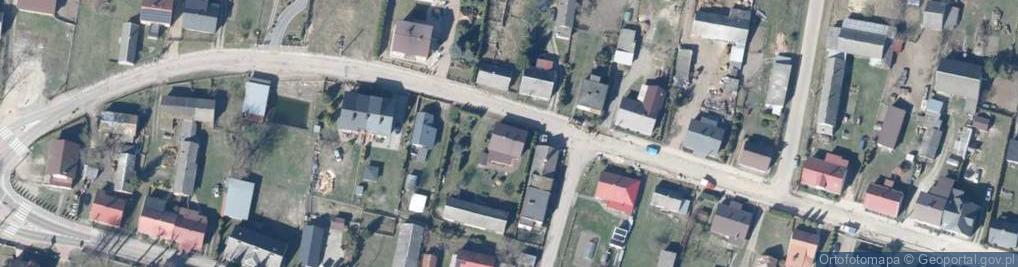 Zdjęcie satelitarne Długa ul.