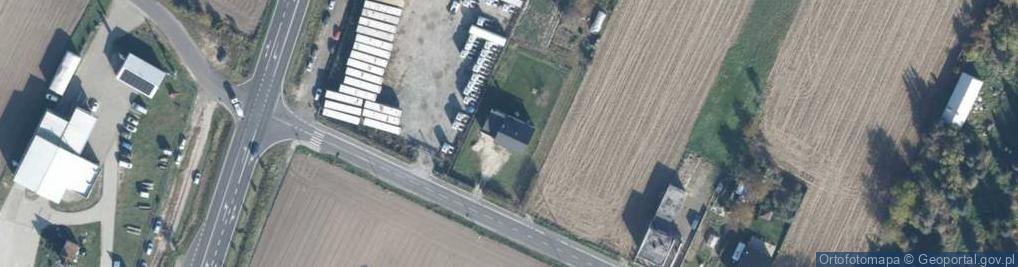 Zdjęcie satelitarne Długa ul.