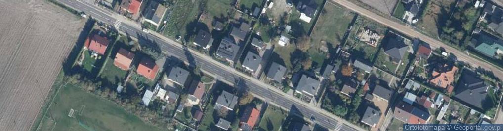 Zdjęcie satelitarne Długa ul.