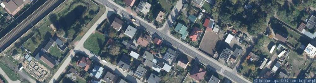 Zdjęcie satelitarne Długa ul.