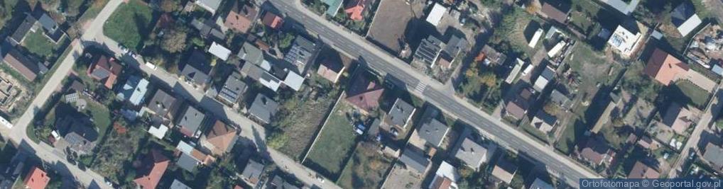 Zdjęcie satelitarne Długa ul.