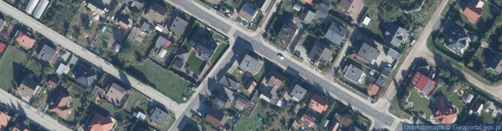 Zdjęcie satelitarne Długa ul.