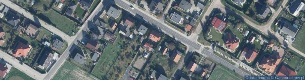 Zdjęcie satelitarne Długa ul.