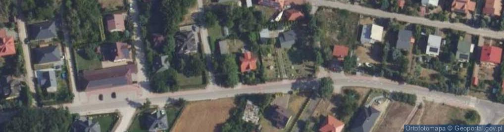 Zdjęcie satelitarne Długa ul.