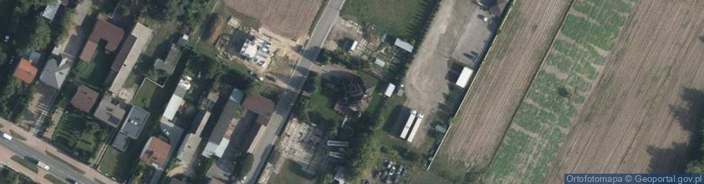 Zdjęcie satelitarne Długa ul.