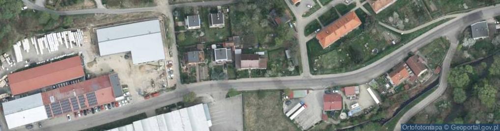 Zdjęcie satelitarne Długa ul.