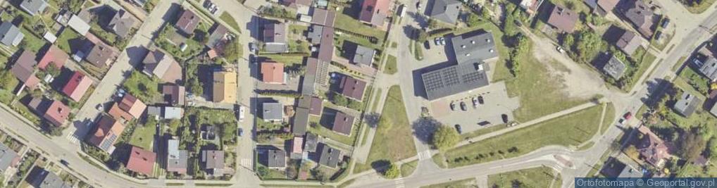 Zdjęcie satelitarne Długa ul.
