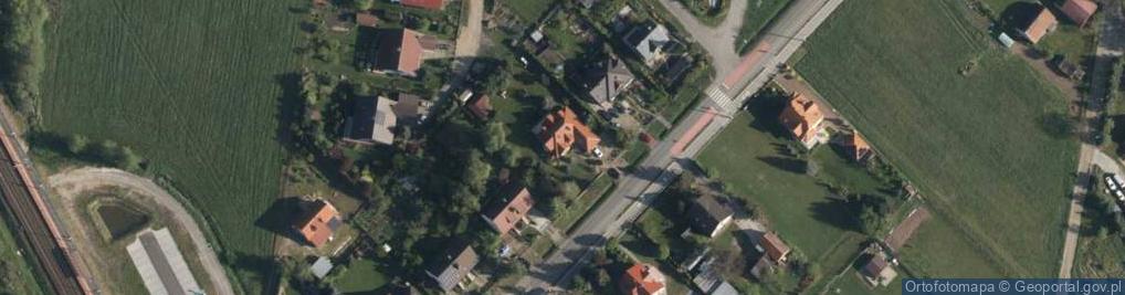 Zdjęcie satelitarne Długa ul.