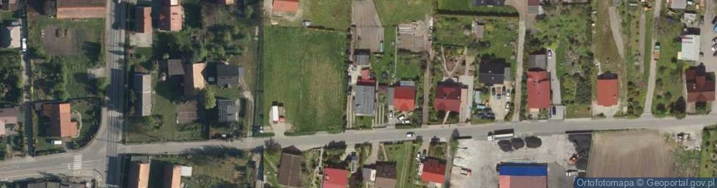 Zdjęcie satelitarne Długa ul.