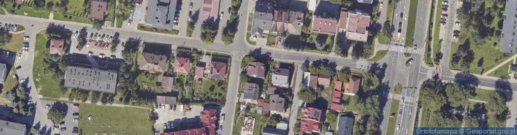 Zdjęcie satelitarne Długa ul.