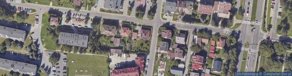 Zdjęcie satelitarne Długa ul.