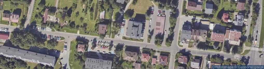 Zdjęcie satelitarne Długa ul.