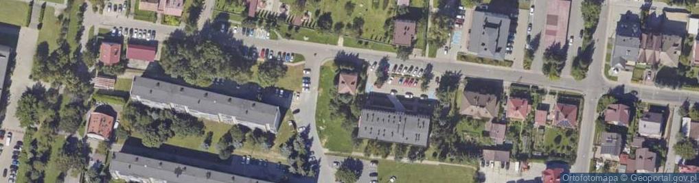 Zdjęcie satelitarne Długa ul.