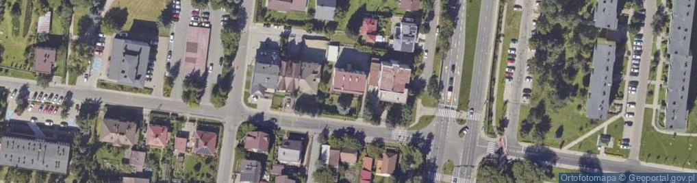 Zdjęcie satelitarne Długa ul.