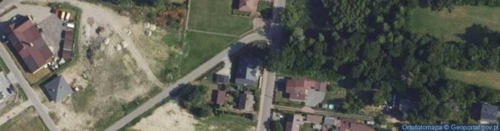 Zdjęcie satelitarne Długa ul.