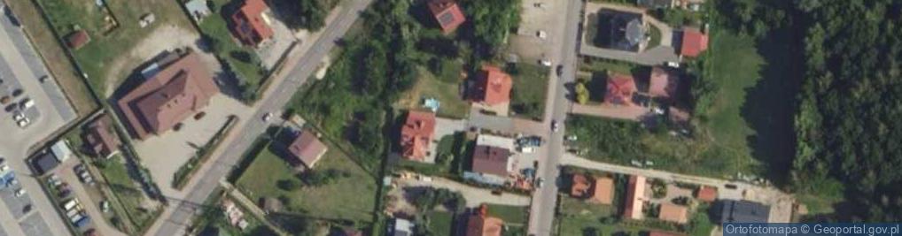 Zdjęcie satelitarne Długa ul.
