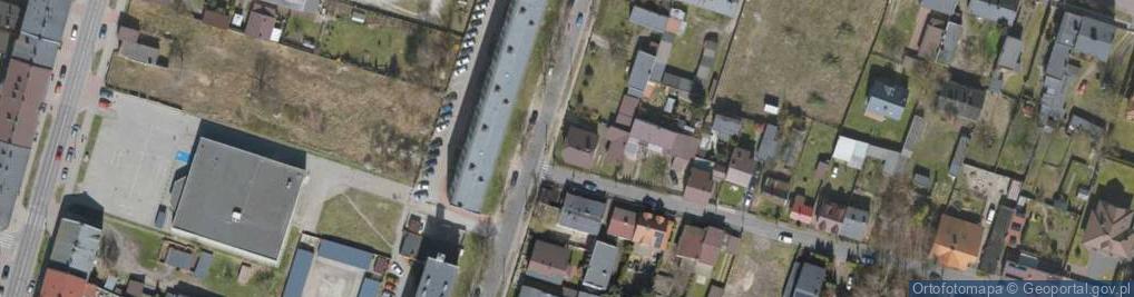 Zdjęcie satelitarne Długa ul.