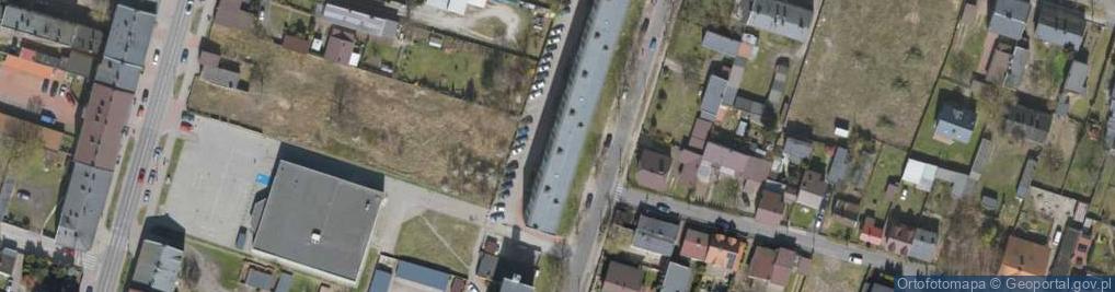 Zdjęcie satelitarne Długa ul.