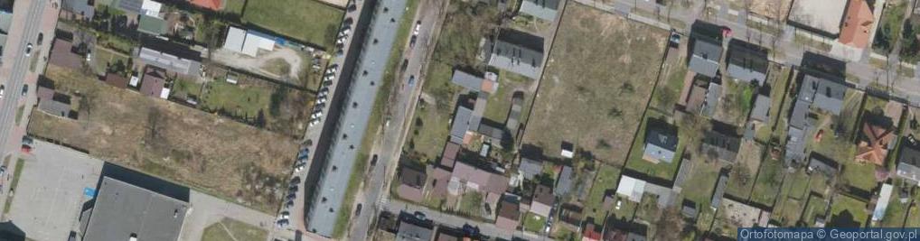 Zdjęcie satelitarne Długa ul.