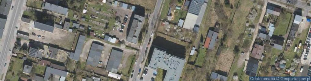 Zdjęcie satelitarne Długa ul.