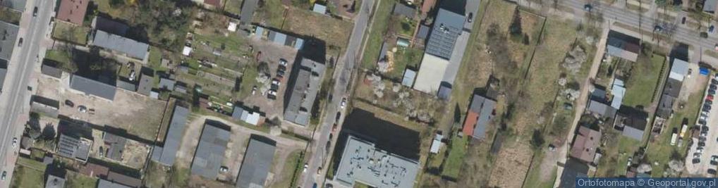 Zdjęcie satelitarne Długa ul.