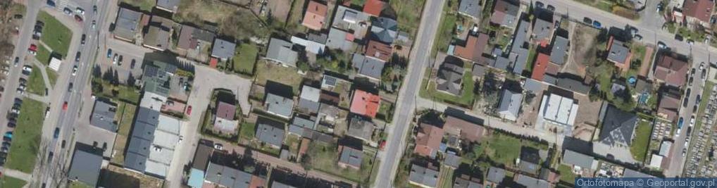 Zdjęcie satelitarne Długa ul.