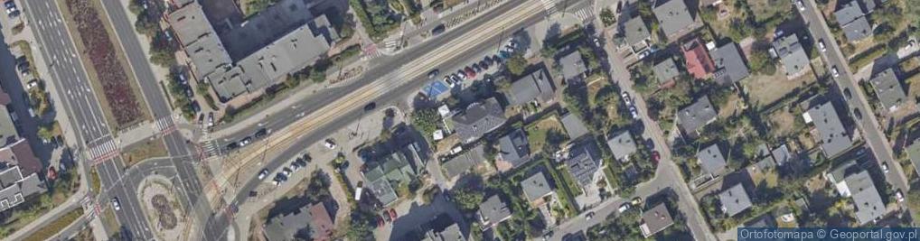 Zdjęcie satelitarne Długa ul.