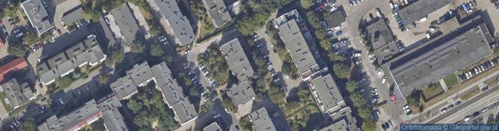 Zdjęcie satelitarne Długa ul.
