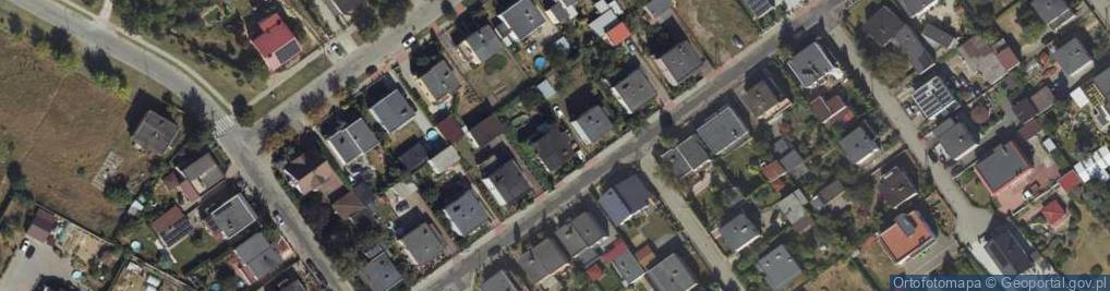 Zdjęcie satelitarne Długa ul.