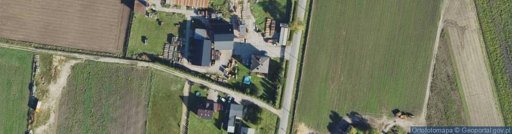Zdjęcie satelitarne Długa ul.