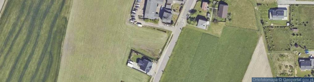 Zdjęcie satelitarne Długa ul.