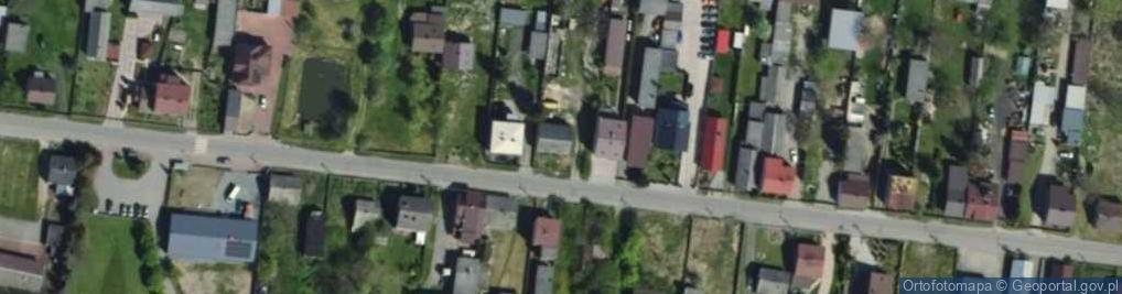 Zdjęcie satelitarne Długa ul.