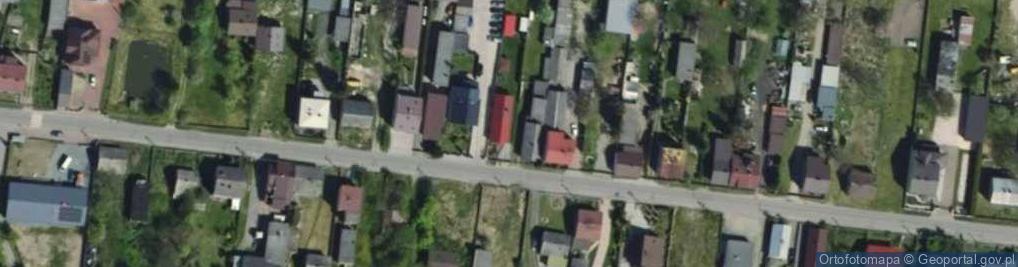 Zdjęcie satelitarne Długa ul.