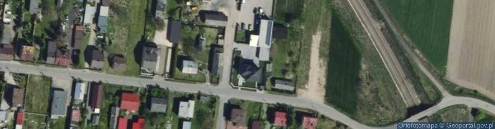 Zdjęcie satelitarne Długa ul.