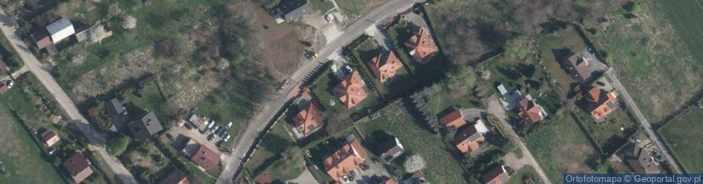 Zdjęcie satelitarne Długa ul.