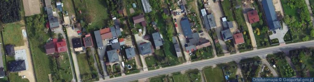 Zdjęcie satelitarne Długa ul.