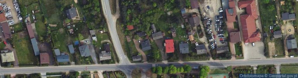 Zdjęcie satelitarne Długa ul.
