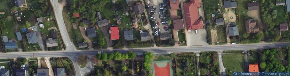 Zdjęcie satelitarne Długa ul.