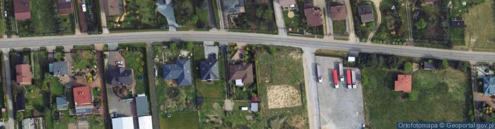 Zdjęcie satelitarne Długa ul.