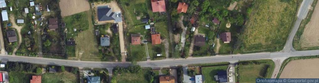 Zdjęcie satelitarne Długa ul.