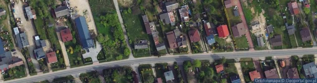 Zdjęcie satelitarne Długa ul.