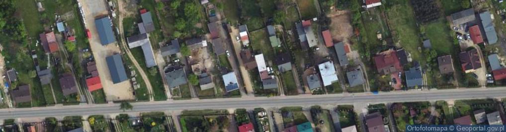 Zdjęcie satelitarne Długa ul.