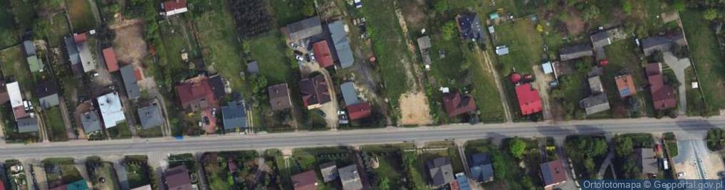 Zdjęcie satelitarne Długa ul.