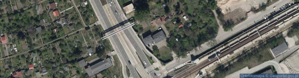 Zdjęcie satelitarne Długa ul.
