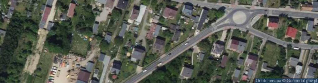 Zdjęcie satelitarne Długa ul.