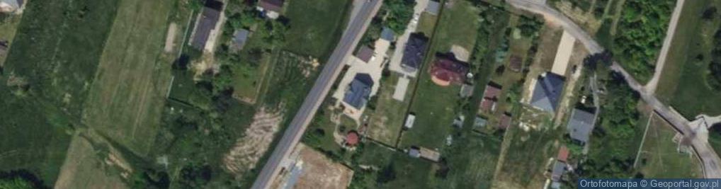 Zdjęcie satelitarne Długa ul.