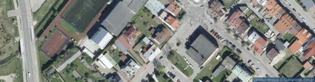 Zdjęcie satelitarne Długa ul.